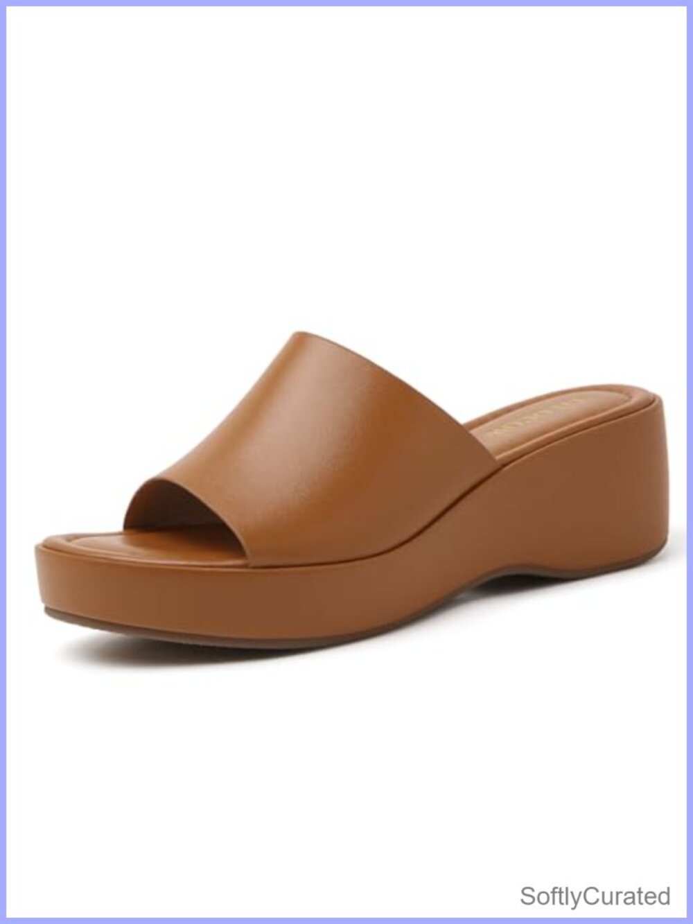 Platform Wedge Sandals Open Toe Ankle Strap Slip On Beach Casual